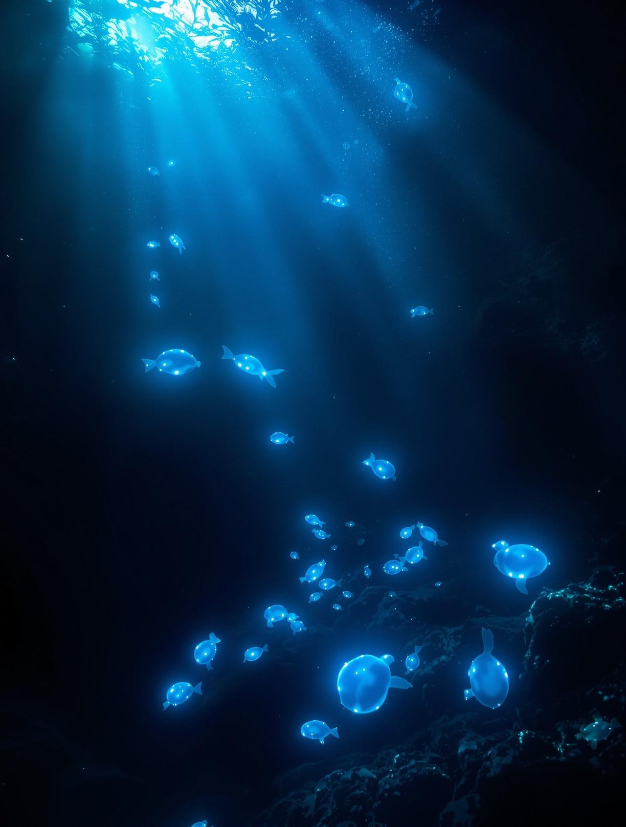泥巴影院作品《探秘深海》海报